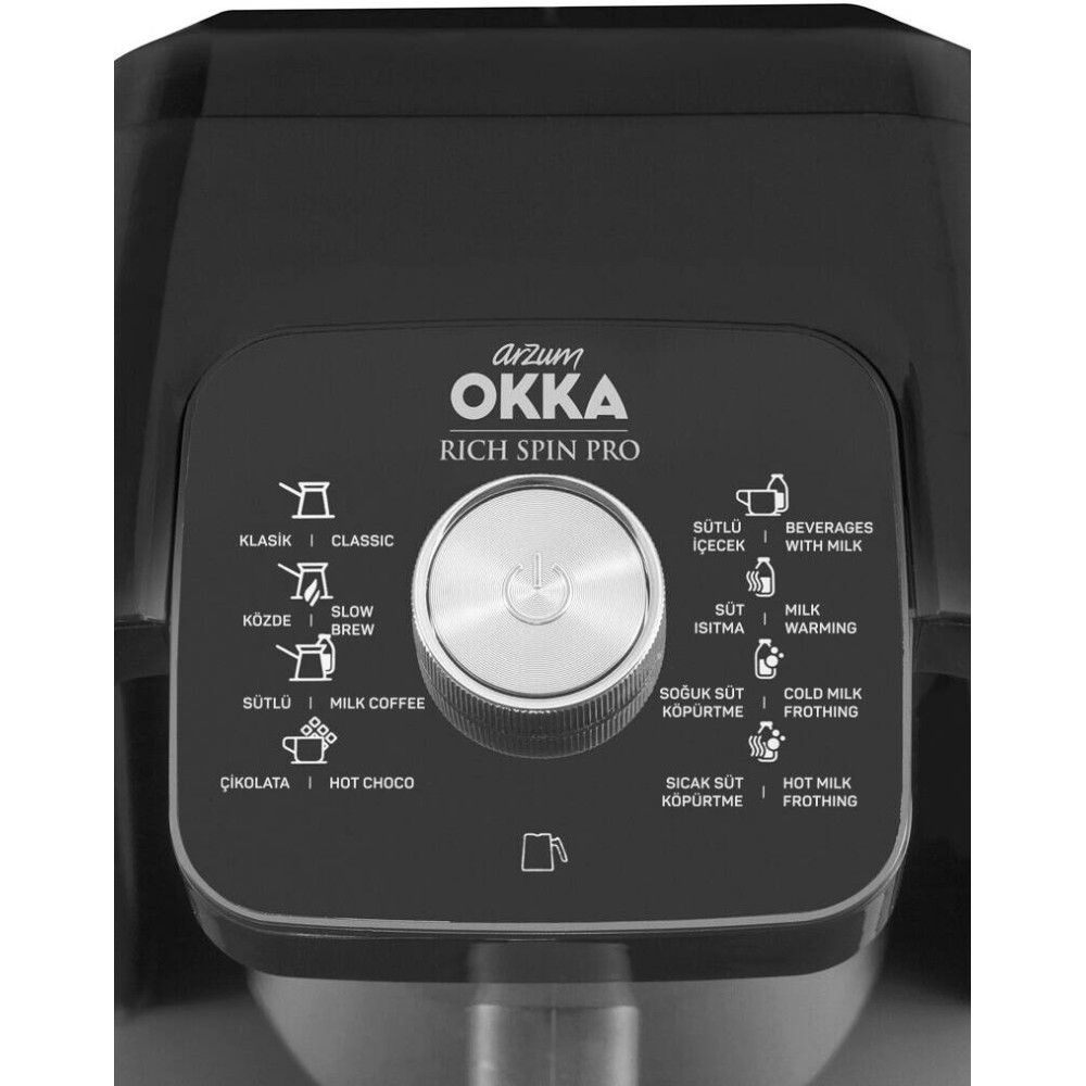 ARZUM OK0026-B OKKA APARAT PER KAFE ME RROTULLIME 700W ZI-BAKER RICH SPIN PRO