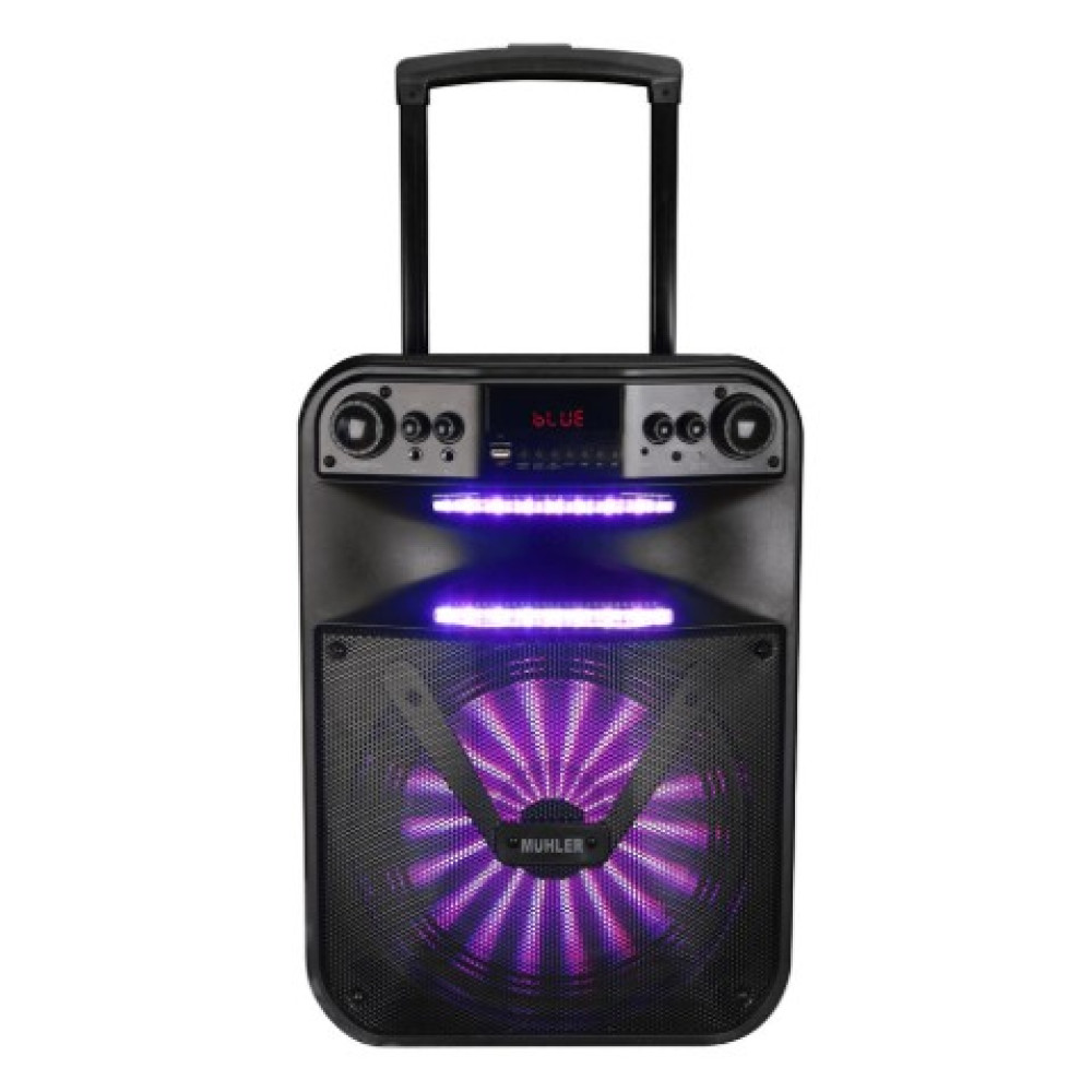 MUHLER SPEAKER MAX120R 80W USB,SD,BLUEOOTH MUHLER SPEAKER MAX120R 80W USB,SD,BLUEOOTH