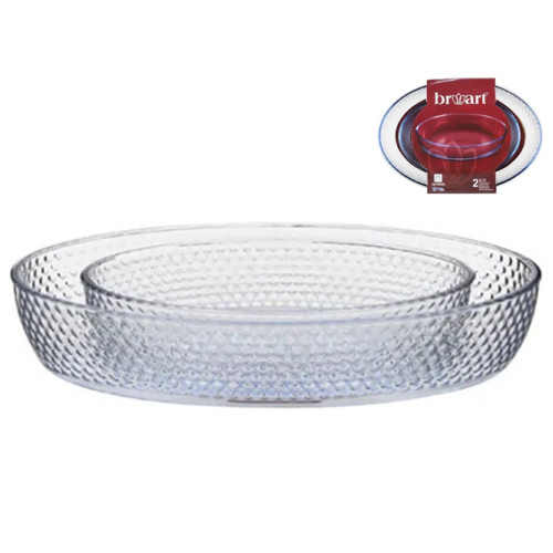 BORART 145533 TEPSI QELQI 2/1 240X348X65 , 179X258X57 ME PIKA