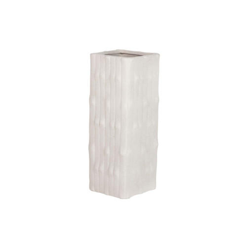 VAZO PER LULE 14X14X41CM BEIGE CERAMIC 