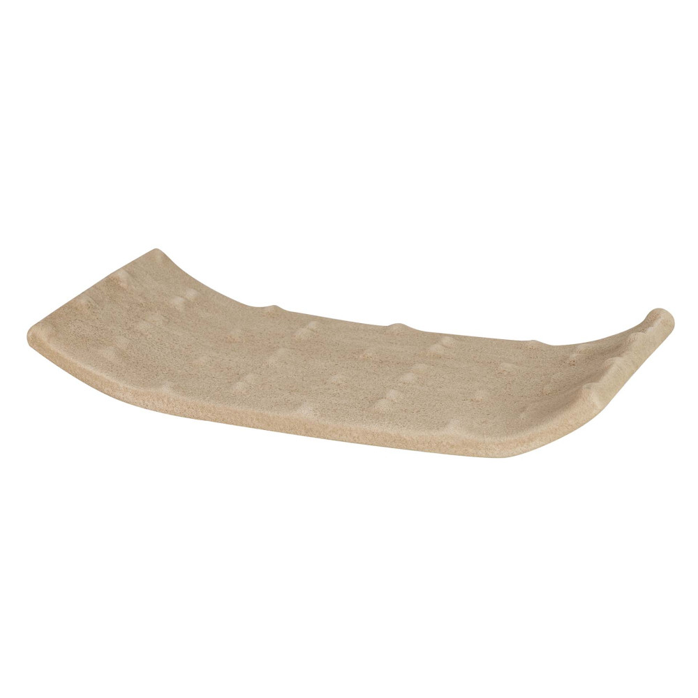 PJATE DEKOR 44X24X6CM BROWN CERAMIC BOWL PJATE DEKOR 44X24X6CM BROWN CERAMIC BOWL