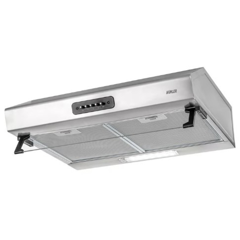 MUHLER AMK-2119IX 2IN1 ASPIRATOR MONTUES PER KUZHINE 90W INOX MUHLER AMK-2119IX 2IN1 ASPIRATOR MONTUES PER KUZHINE 90W INOX