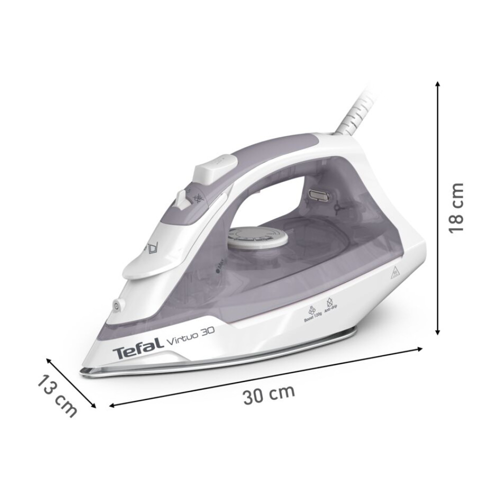 TEFAL FV2C43E0 HEKUR 2000W VIRTUO 30 VIOLET TEFAL FV2C43E0 HEKUR 2000W VIRTUO 30 VIOLET