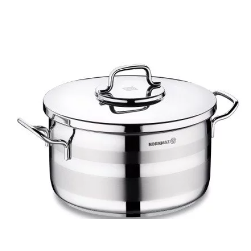 KORKMAZ A2026 ASTRA 2 TENGJERE 26X14CM 7.25L ROSFAJ ME INDUKSION