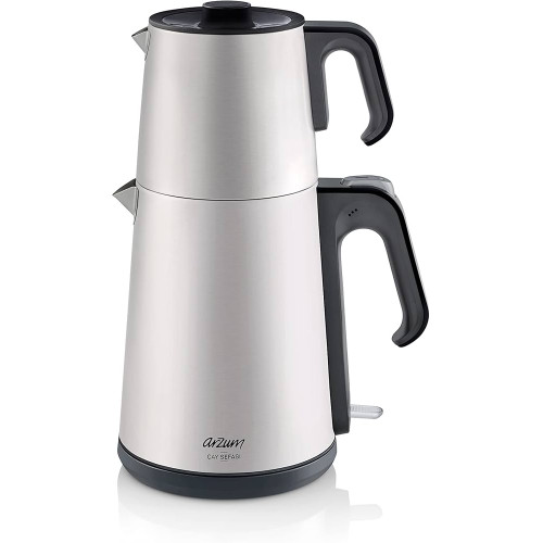 ARZUM AR3069 CAY SEFASI GJYGYM QAJI INOX 1.8L+1.2 1650W