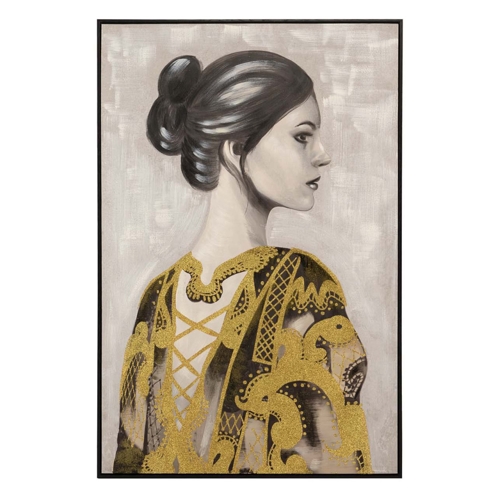 PIKTURE 80X4X120CM WOMAN ME RAM TE ZI PIKTURE 80X4X120CM WOMAN ME RAM TE ZI
