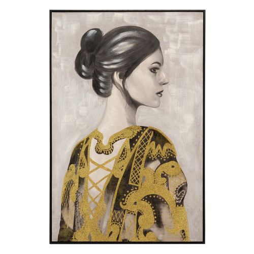 PIKTURE 80X4X120CM WOMAN ME RAM TE ZI