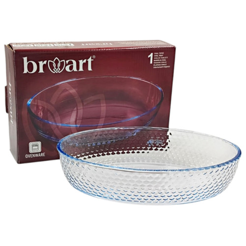 BORART 45584 TEPSI QELQI 1/1 OVALE 258X179 ME PIKA