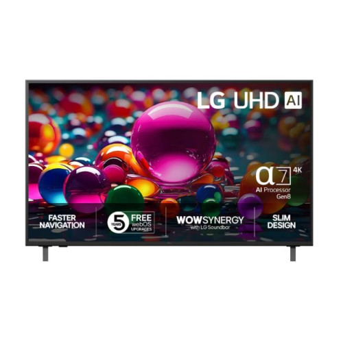 LG 75UA75006LA SMART WEBOSS TV UHD 4K 3840 x 2160 GEN8 PROCESOR 2025