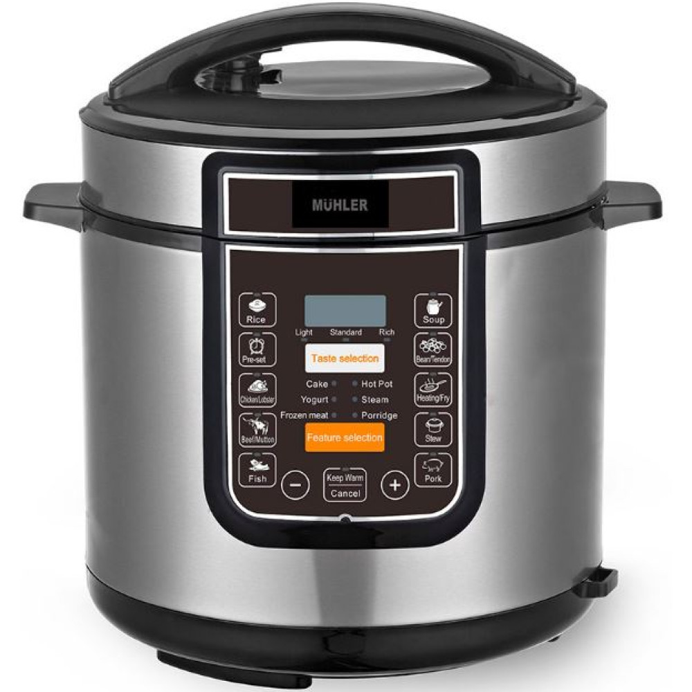 MUHLER MLC-6050P MULTICOOKER 6L 16 PROGRAME 1200W MUHLER MLC-6050P MULTICOOKER 6L 16 PROGRAME 1200W