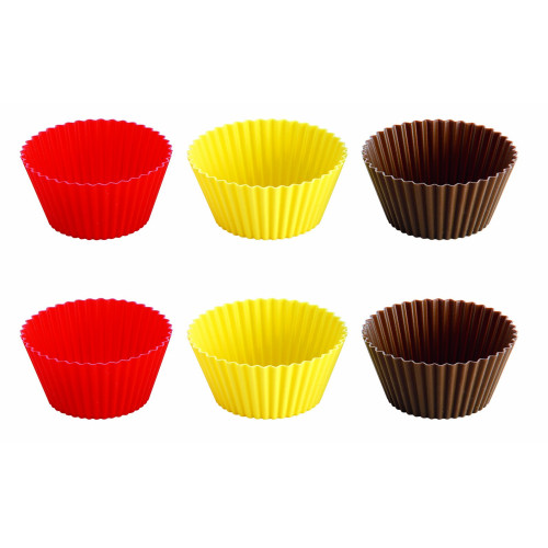 TESCOMA 630646 FORMA KEKU 7CM 6PCS SILIKON DELICIA