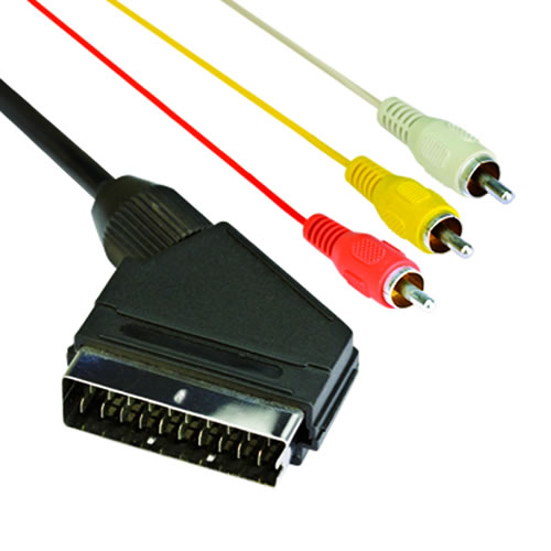 VCOM CV703 3M SCART/3RCA