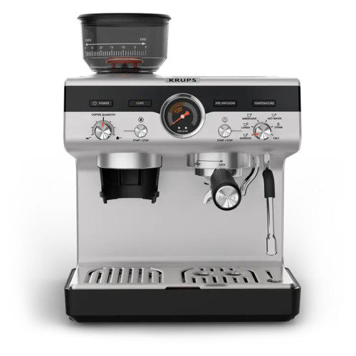 KRUPS XP804T10 APARAT PER ESPRESSO + MULLI 3.5L REZERVUAR 15BAR
