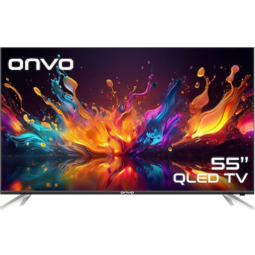 ONVO 55 INCH QLED GOOGLE TV SMART 4K UHD 55OVF9001UQ FRAMELESS