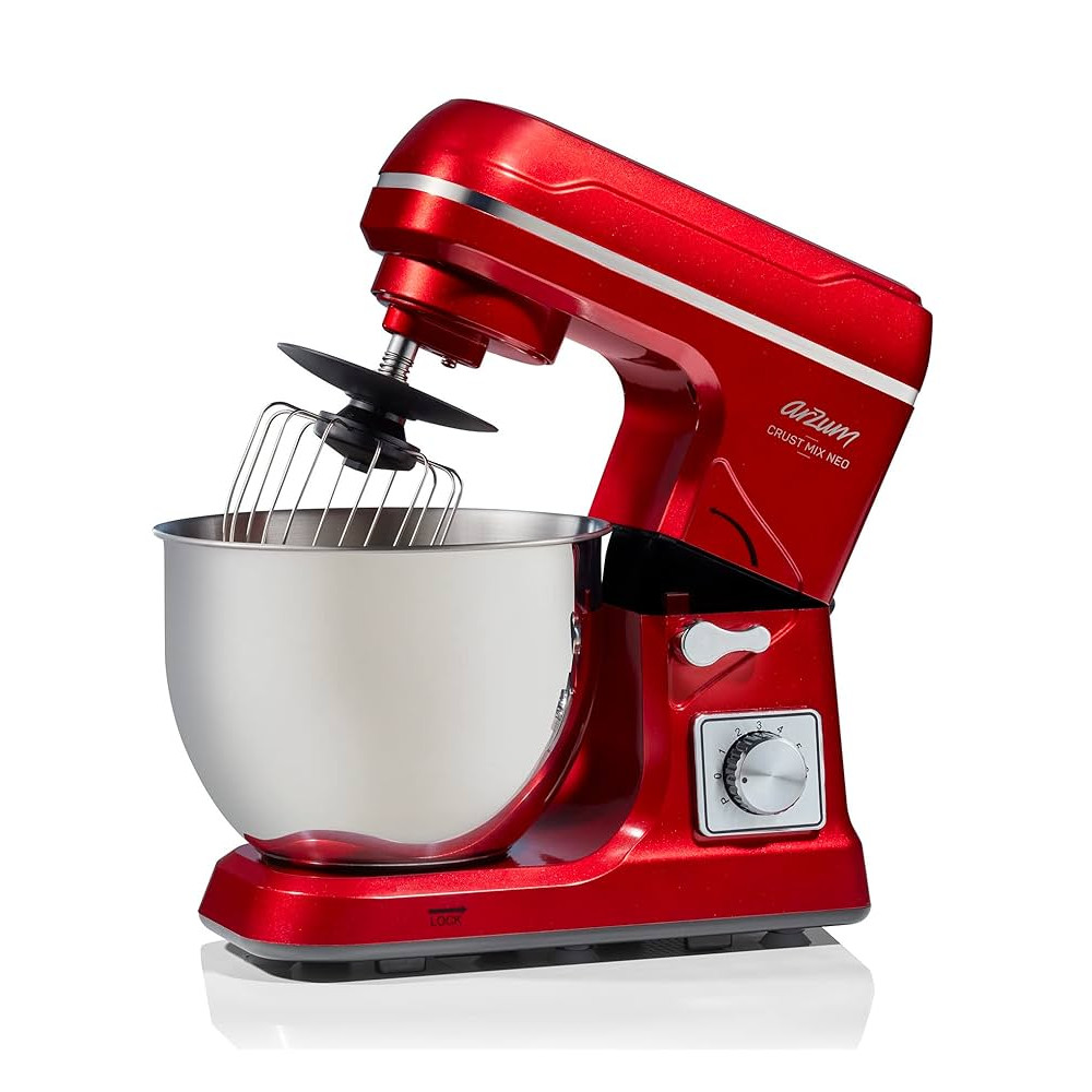ARZUM AR1143-K MIKSER PROFESIONAL 5L 6 SHPEJTESI 1400W I KUQ 