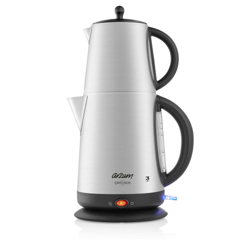 ARZUM AR3072 CAYCI EKO 1.7L+1.0 2200W GJYGYM QAJI INOX
