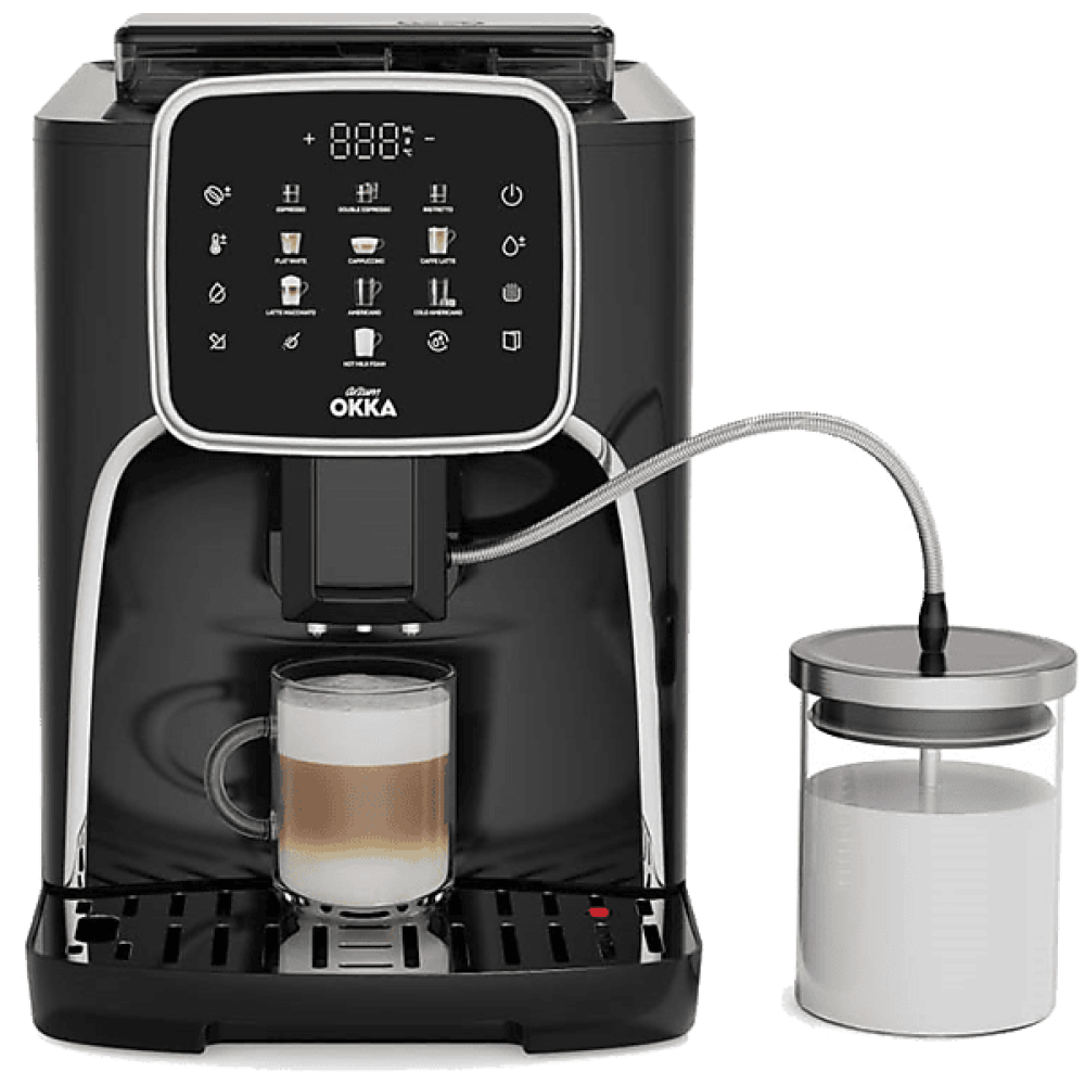 ARZUM OKKA ESSPRESO PRO M ME MULLI AUTOMATIK TOUCHSCREEN 11 LLOJE KAFE 19BAR 1200W CHROM OK0028-05