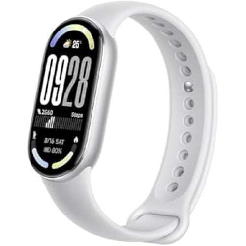 BYZYLYK INTELIGJENT XIAOMI MI SMART BAND 10, GLACIER SILVER