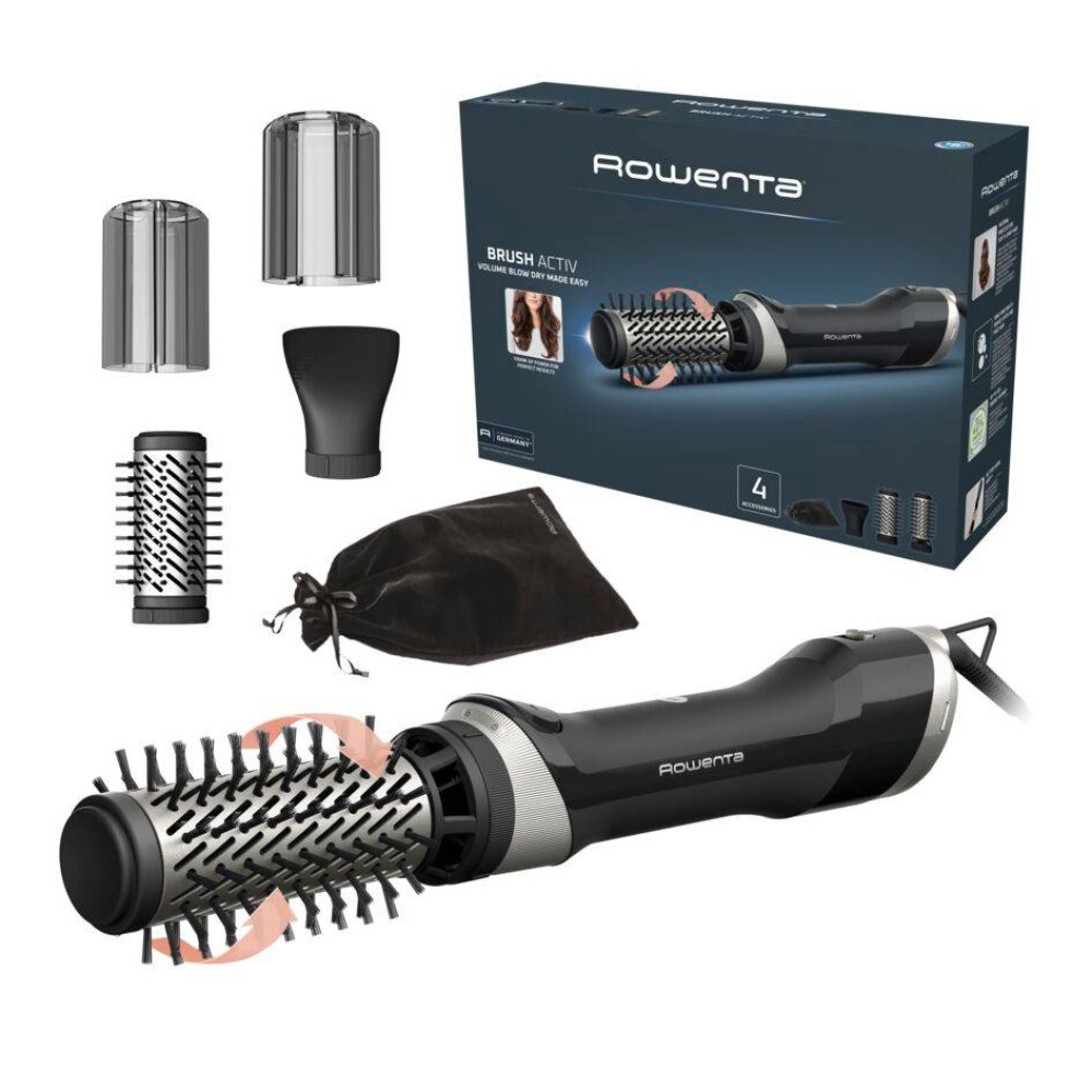 ROWENTA UB9530F0 FEN FIGARO RROTULLUESE ME 4 AKSESORE 1000W BRUSH ACTIV ROWENTA UB9530F0 FEN FIGARO RROTULLUESE ME 4 AKSESORE 1000W BRUSH ACTIV