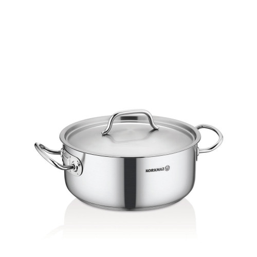 KORKMAZ A2740 PROLINE GASTRO TENGJERE 28X12CM 7.3L ROSFAJ ME INDUKSION