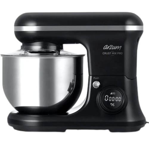 ARZUM AR1184 MIKSER ME KOFE INOX 5L 8-SHPEJTESI TOUCHSCREEN 1200W CRUST MIX PRO